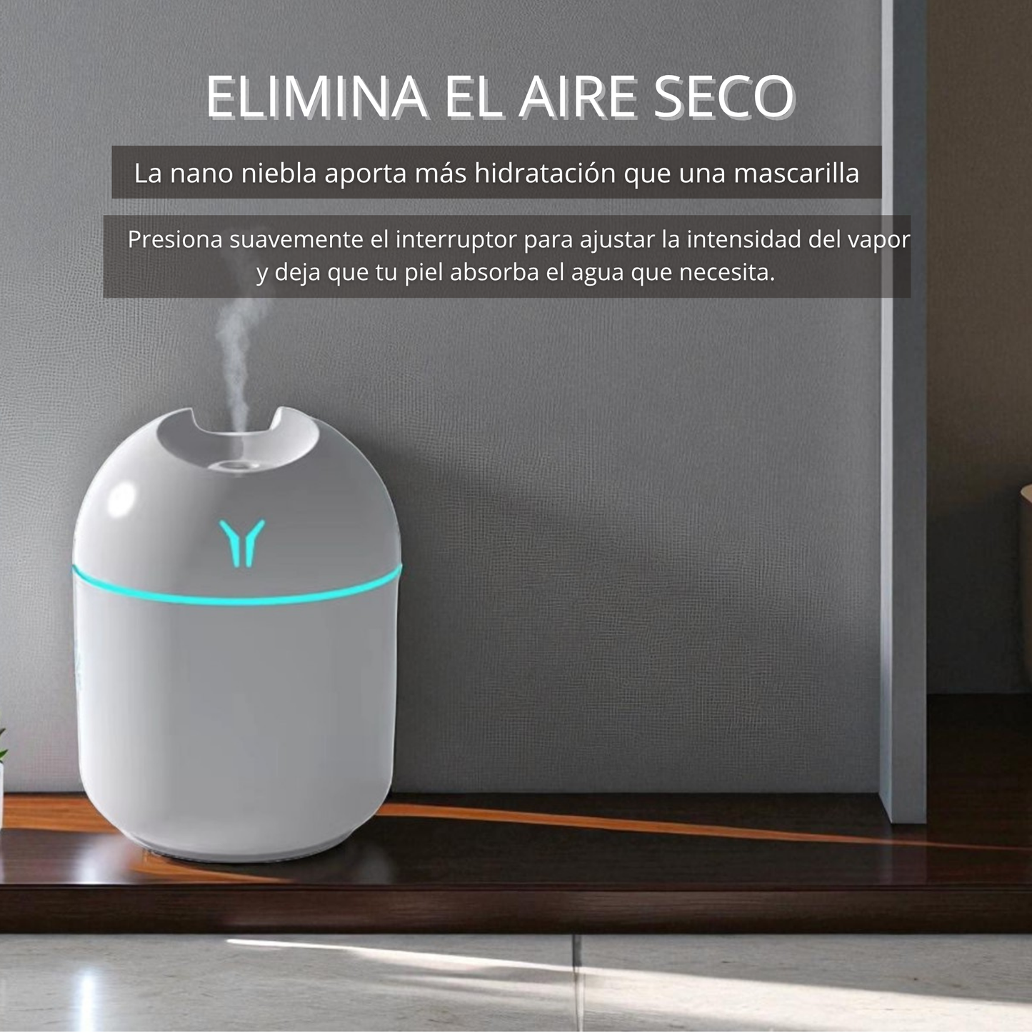 AromaZen 360 Humidificador y Difusor de Aromaterapia con Aceites Esenciales